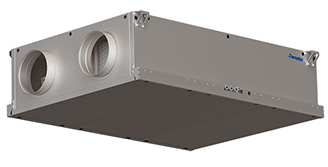 Compact Ceiling Type Heat Recovery Units, ENVU-ECO